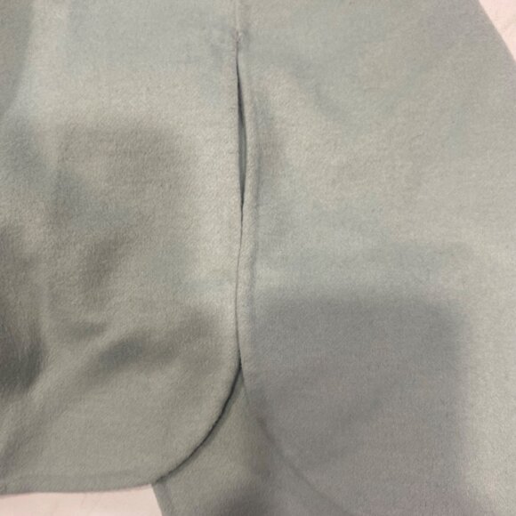 J.Jill  Wool Blend Coat Womens Size M Tall Jade Blue Snap Button Pockets Cardiga - Picture 7 of 12